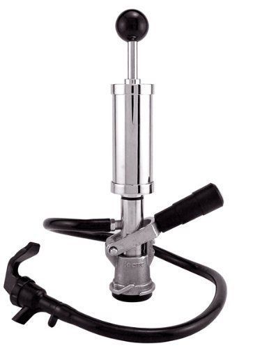 Kegco KC KTP-4D1 Keg Beer Pump D System Sankey for Keg Parties, 4&#034;, Chrome New