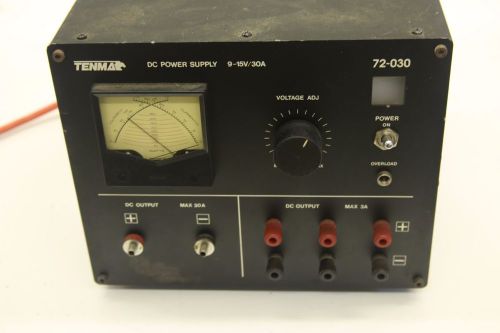 Tenma DC Power Supply 72-030 9-15V 30A