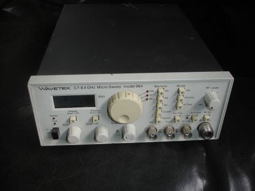 Wavetek Micro 3.7Ghz-8.4Ghz Sweep Generator Model 964