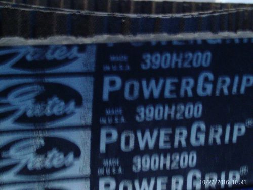 3-gates synchronous power grip timing belt 390h200 2&#034;width 390 h 200 for sale