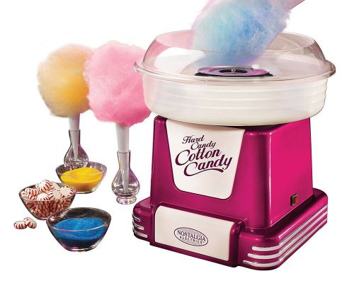 Nostalgia cotton candy maker machine electric party sugar hard candy carnival for sale