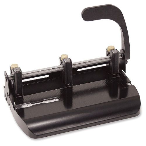 Officemate  Heavy Duty Adjustable 2-3 Hole Punch with Lever Handle, 32-Sheet Cap