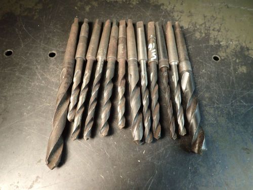 12 Morse Taper #1 Drill Bits MT1 1MT 15/64” 9/32 5/16 23/64 15/32 17/32 H L 14mm