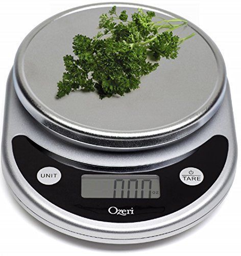 Ozeri Pronto Digital Accurate Multifunction Kitchen and Food Scale Elegant Black