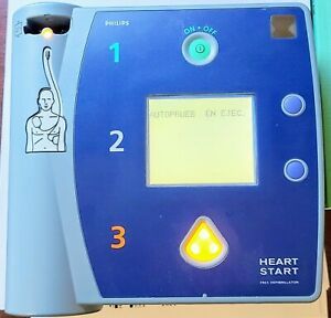 Philips HeartStart FR2+ Defibrillator Factory Refurbished Good Battery to 2025