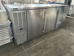 Perlick BBS84 Stainless Steel Bar Back Cooler 84&#034;