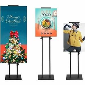 KOOV Poster Board Stand Floor Sign Holder - Heavy Duty Double-Sided Pedestal ...