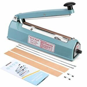 Metronic 12 inch Heat Sealer Impulse Bag Sealer Poly Bag Sealing Machine Heat...