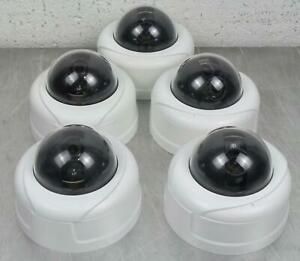 Lot of 5 Pelco IM10C10-1 Sarix Fixed Mini Dome Network Camera