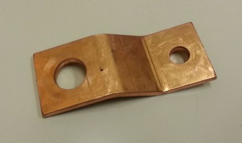 5&#034; x 2&#034; x 0.25&#034; x (1.5&#034; offset)  Copper Bus Bar/ UNS C11000/99.9% Pure