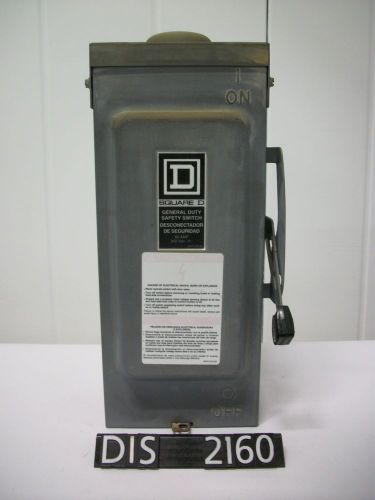 Square D 60 Amp NEMA 3R Fused Disconnect (DIS2160)