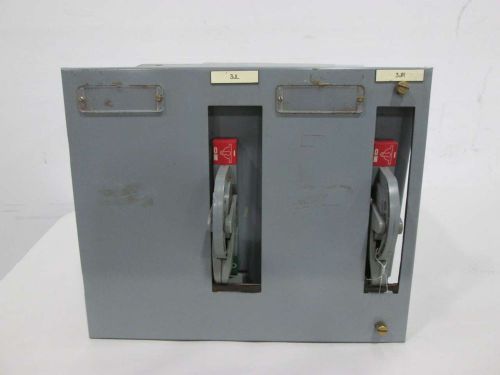 ALLEN BRADLEY 2192F-JJC-2424R DOUBLE FEEDER 120V-AC 30A DISCONNECT MCC D342741