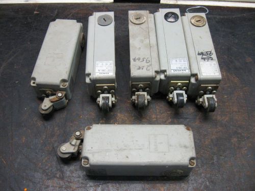 6 Siemens Roller Lever Limit Switch 3SE1 205-0 500 V 10 Amp