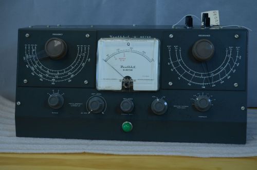 Vintage heathkit qm-1 q meter for sale