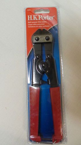 New  h.k. porter 8 in. wire cutter for sale