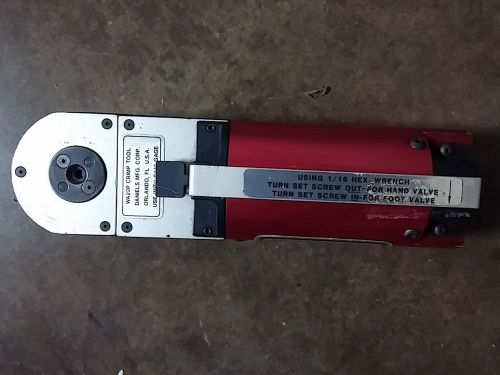 DANIELS MFG CORP WA22P PNEUMATIC CRIMP TOOL