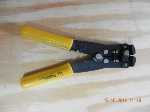 Uz engineered products # 90372 insulated jaw wire stripper cutters for sale