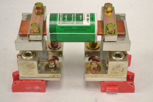 LITTELFUSE JTD-300 HOLDER CLASS J TIME DELAY BLOCK 300A AMP 600V-AC FUSE B300593