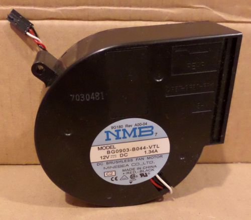 NMB BG0903-B044-VTL 12V DC 1.34A Blower Fan 3-Wire 97x97x33mm