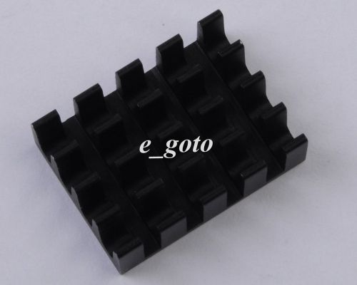 10PCS Heat Sink Black 19x14x7mm Router Heat Sink Aluminum 19*14*7MM Cooling Fin