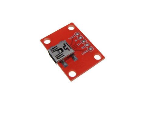 Mini-B USB Breakout Signals Board