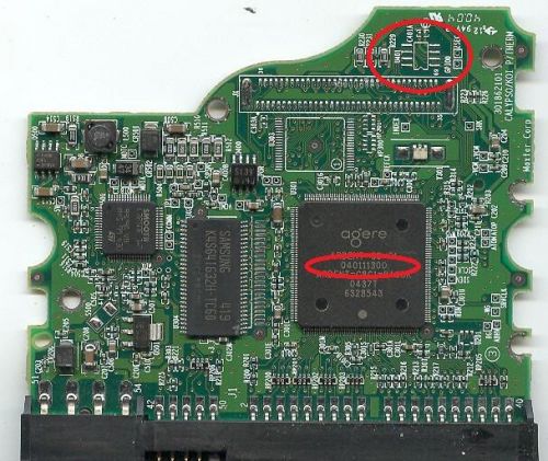 MAXTOR DiamondMax Plus 9 6Y200L0 YAR41BW0 1300 G PCB