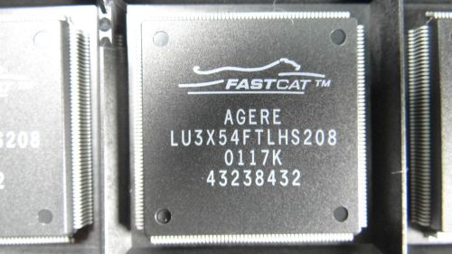 AGERE, LU3X54FTLHS208-DB, Quad-FET for 10Base-T/100Base-Tx/Fx (389)