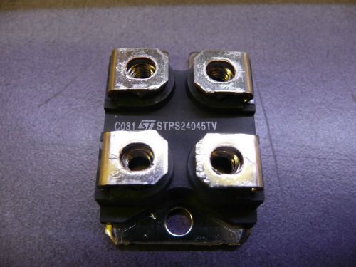 *NEW* LOT OF 10, STPS24045TV DUAL Power Schottky Rectifier, 45V 120Ax2