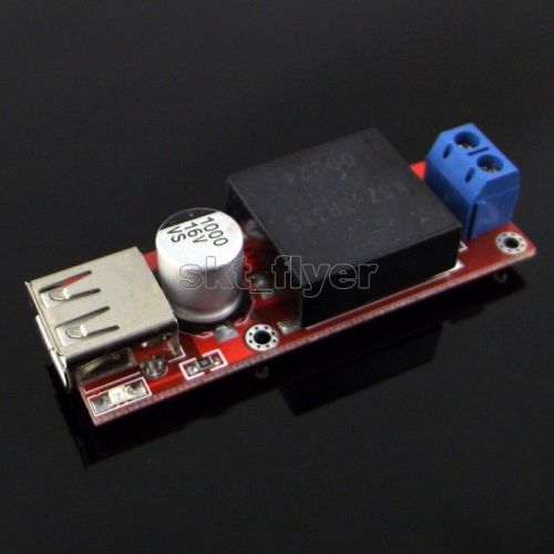 Kis3r33s dc 7-24 v to 5v 2a usb voltage power converter module for phone diy for sale