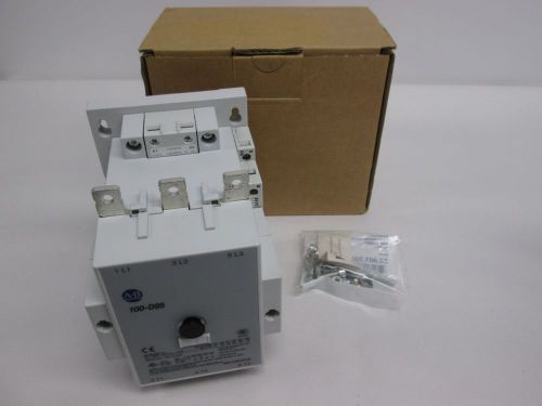 NEW ALLEN BRADLEY 100-D95D11 AC 120V-AC 75HP 160A AMP CONTACTOR D287355