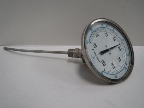 ASHCROFT TEMPERATURE -20 TO 120F 5 IN 1/2 IN NPT GAUGE B236048