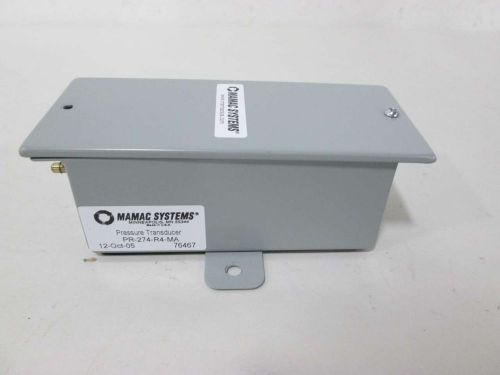 MAMAC PR-274-R4-MA PRESSURE TRANSDUCER D339506