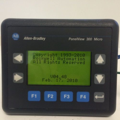 Guaranteed tested! allen-bradley  panelview micro 300 2711-m3a18l1 ser.a for sale