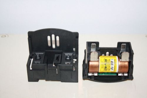 Buss jtn60060 35-60a fuse block holder w/ buss low-peak lpj-50sp 50 amps fuse for sale