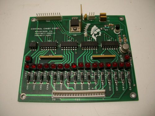 CONTROL CHIEF BOARD ASSY:8017-4003-C, PWB:8017--4002