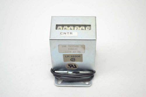 ENM E2B62D 6-DIGIT 115V-AC COUNTER MODULE B388442