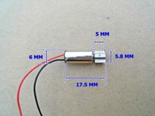 100pcs Magnetic 612 coreless motor   3V-6V micro vibration motor