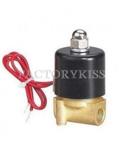 Ac 220v 1/8&#034; n/c solenoid valve for gas water and air gbw for sale