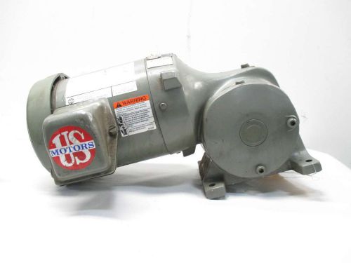 NEW US MOTORS E1180 GWP UNIMOUNT 125 1/2HP 230/460V 26:1 68RPM MOTOR D416615