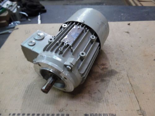 SIEMENS 1LA90834KA12 MOTOR, .75 KW, RPM 1720, 230/400 VOLTS, USED