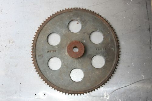 Boston Gear Model cast iron KSU96 Sprocket steampunk industrial WOW 15 inches