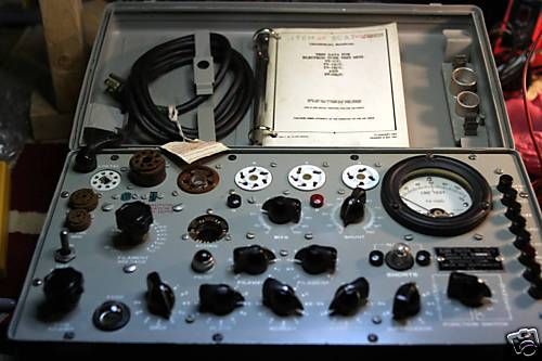 HIckok Military TV-7 TV-7D/U Tube Tester  Calibration Service