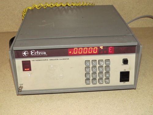 ECTRON MODEL 1120 THERMOCOUPLE SIMULATOR CALIBRATOR -c