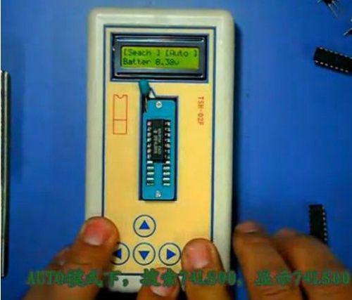 Transistor tester detect ic tester meter maintenance tester mos pnp npn for sale