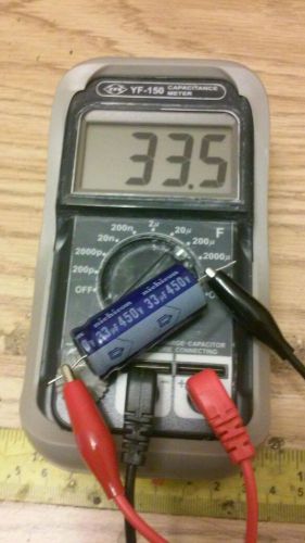 Capacitance tester meter yfe yf 150