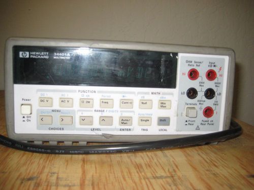 HP 34401A digital multimeter