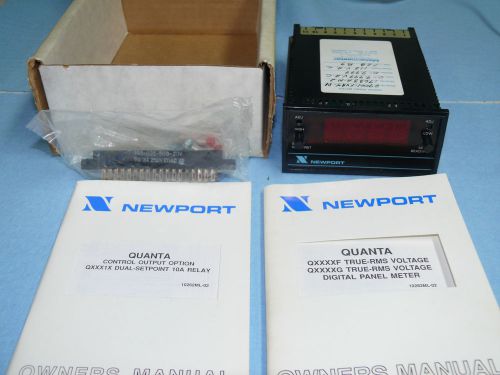 Newport - quanta digital voltmeter / controller q 9001-fvr4 - d1 new for sale