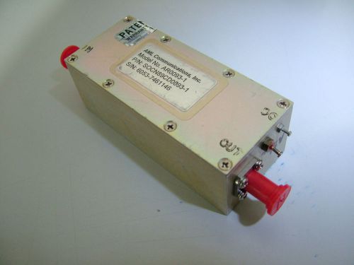 RF AMPLIFIER 10MHz - 580MHz GAIN 26db PO 21dbm AML AR0093-1