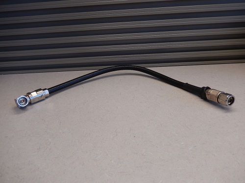 HEAVY DUTY 1/2&#034; RF CABLE R/A N - N (M) 18&#034; 1173