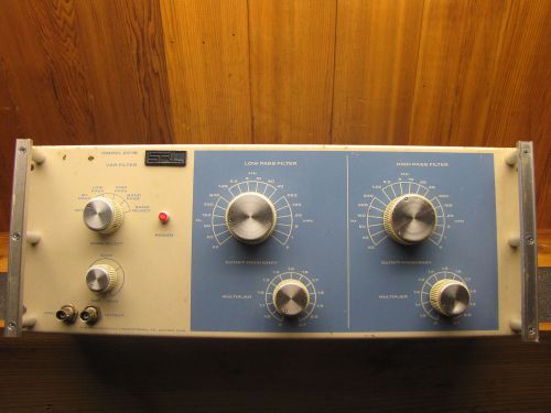 Srl vap filter unit model 221b for sale